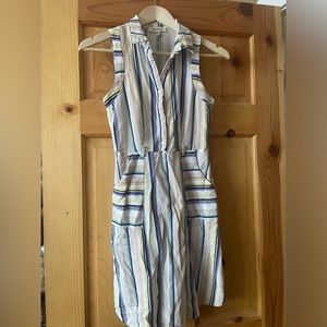 Multicolored Monteau dress with pockets